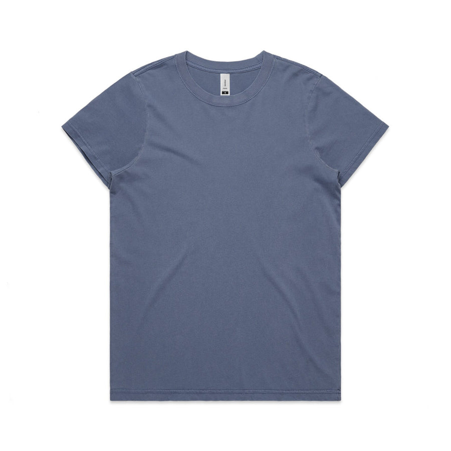 4065 wos faded tee faded blue