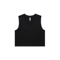 4068 crop tank black