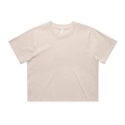 4072 wos classic crop tee bone