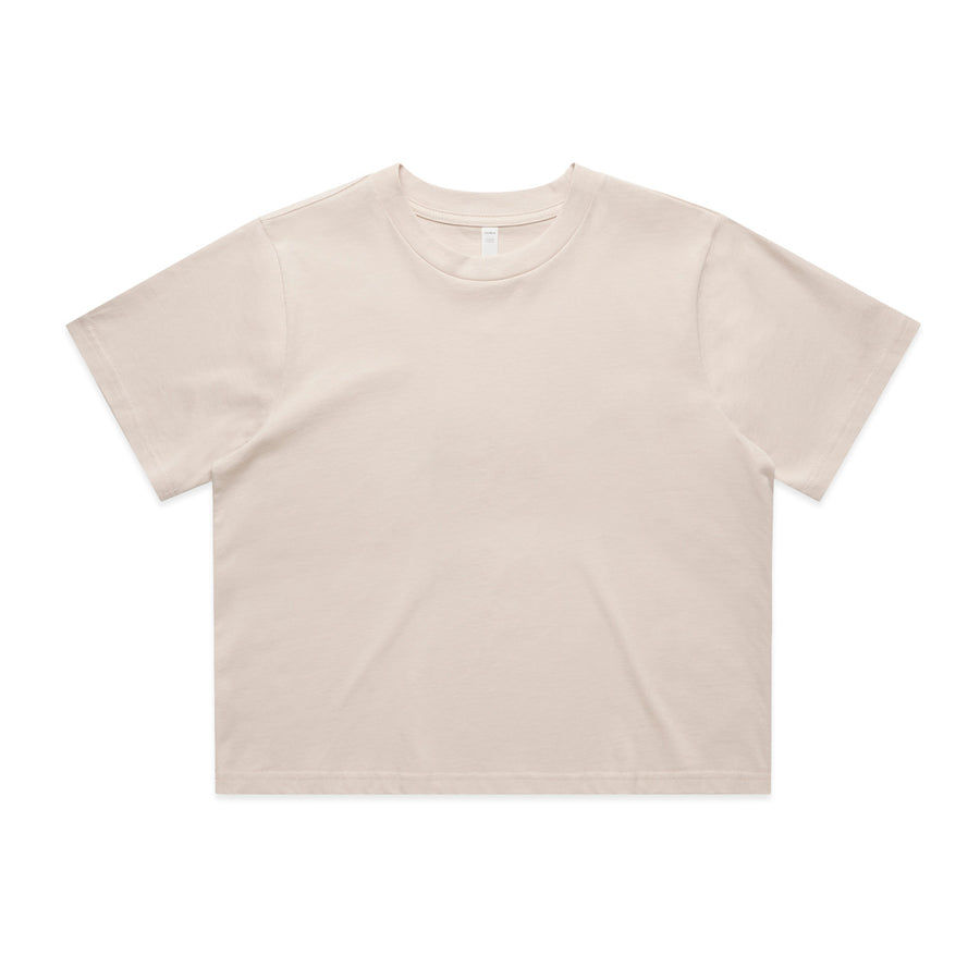 4072 wos classic crop tee bone