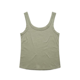 4076 soft singlet eucalyptus