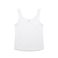 4076 soft singlet white