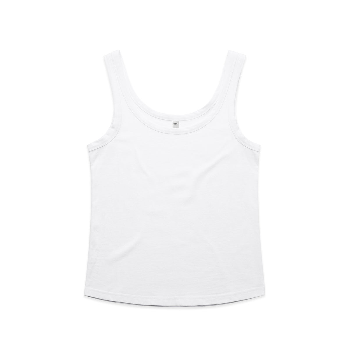 4076 soft singlet white