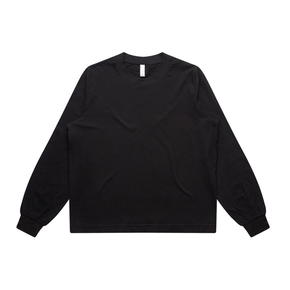 4078 soft ls tee black