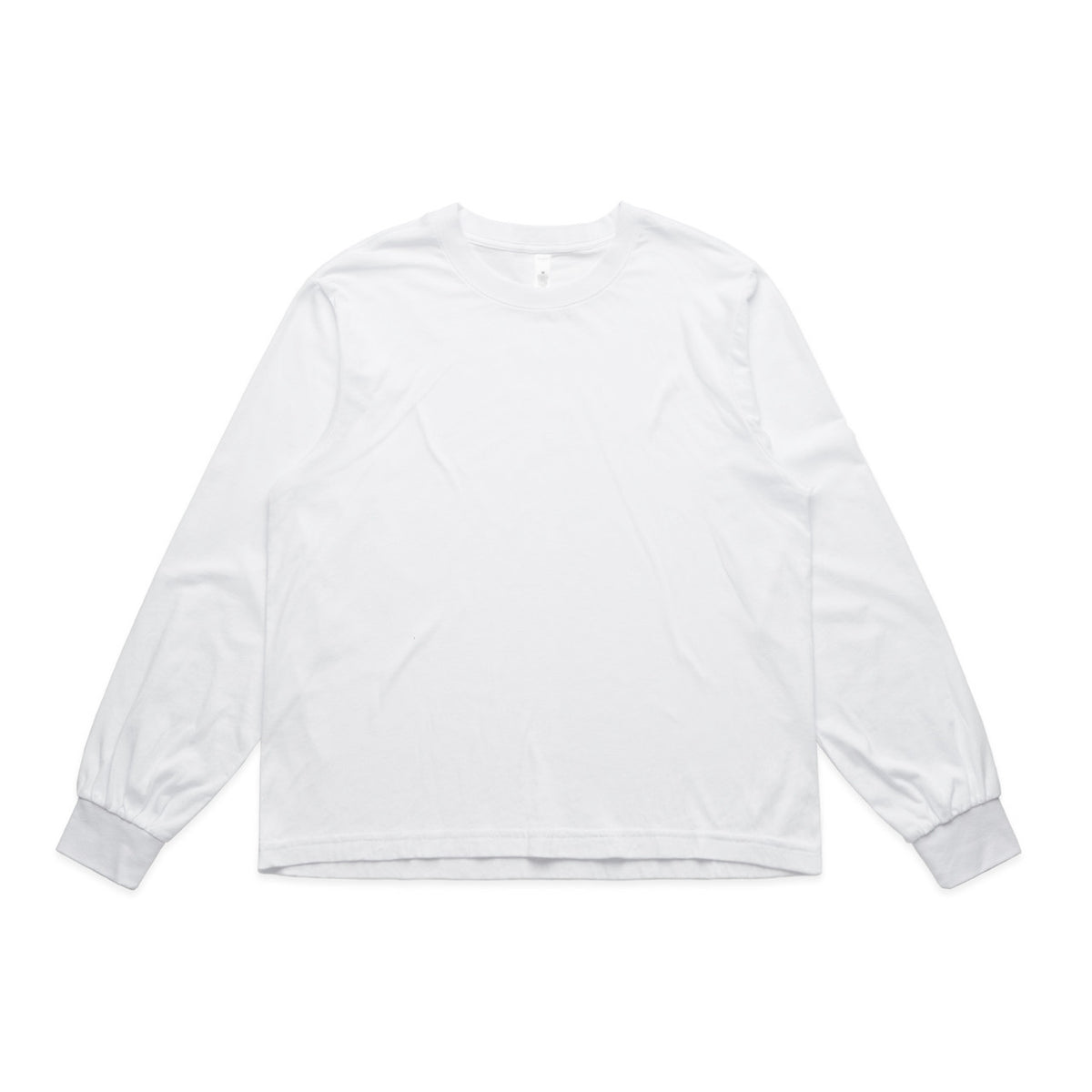 4078 soft ls tee white