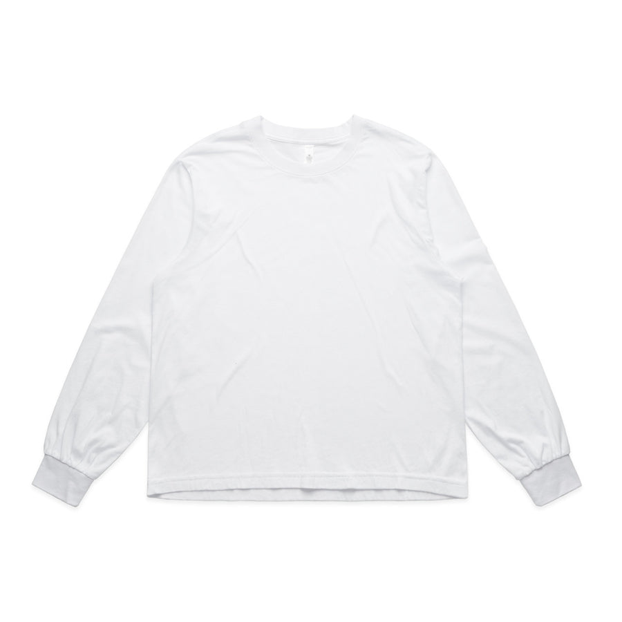 4078 soft ls tee white