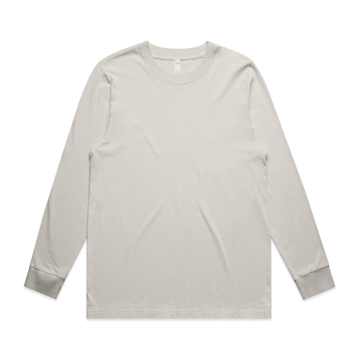 4083 wos heavy faded ls tee faded bone