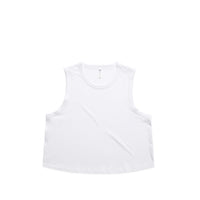 4091 wos martina crop tank white