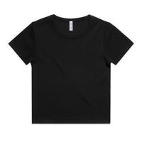 4092g organic rib tee black