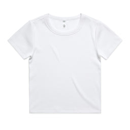 4092g organic rib tee white