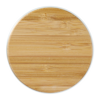 Easton Glass Cup w/ Bamboo Lid 355ml