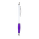 Nash Ballpoint Pen w/ White Barrel & Coloured Grip