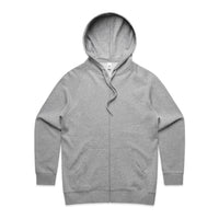 4103 wos official zip hood grey marle