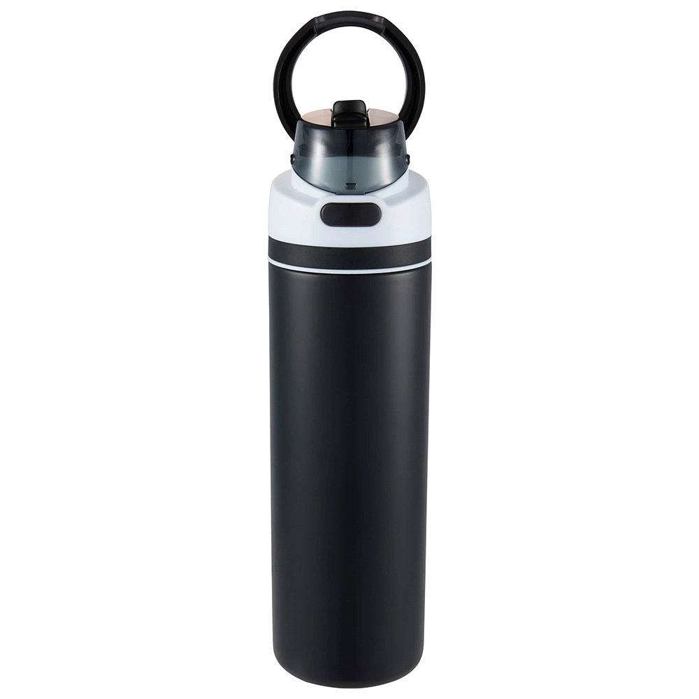 Elvin 900ml Recycled Stainless Flip Straw Bottle