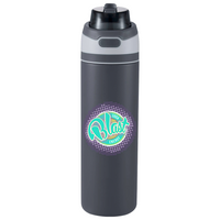 Elvin 900ml Recycled Stainless Flip Straw Bottle