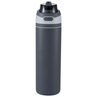 Elvin 900ml Recycled Stainless Flip Straw Bottle