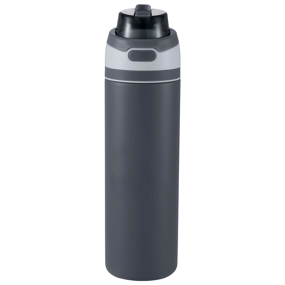 Elvin 900ml Recycled Stainless Flip Straw Bottle