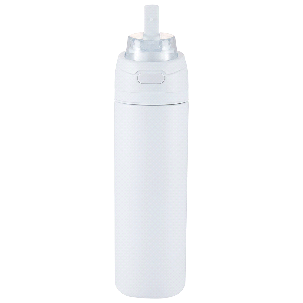 Elvin 900ml Recycled Stainless Flip Straw Bottle