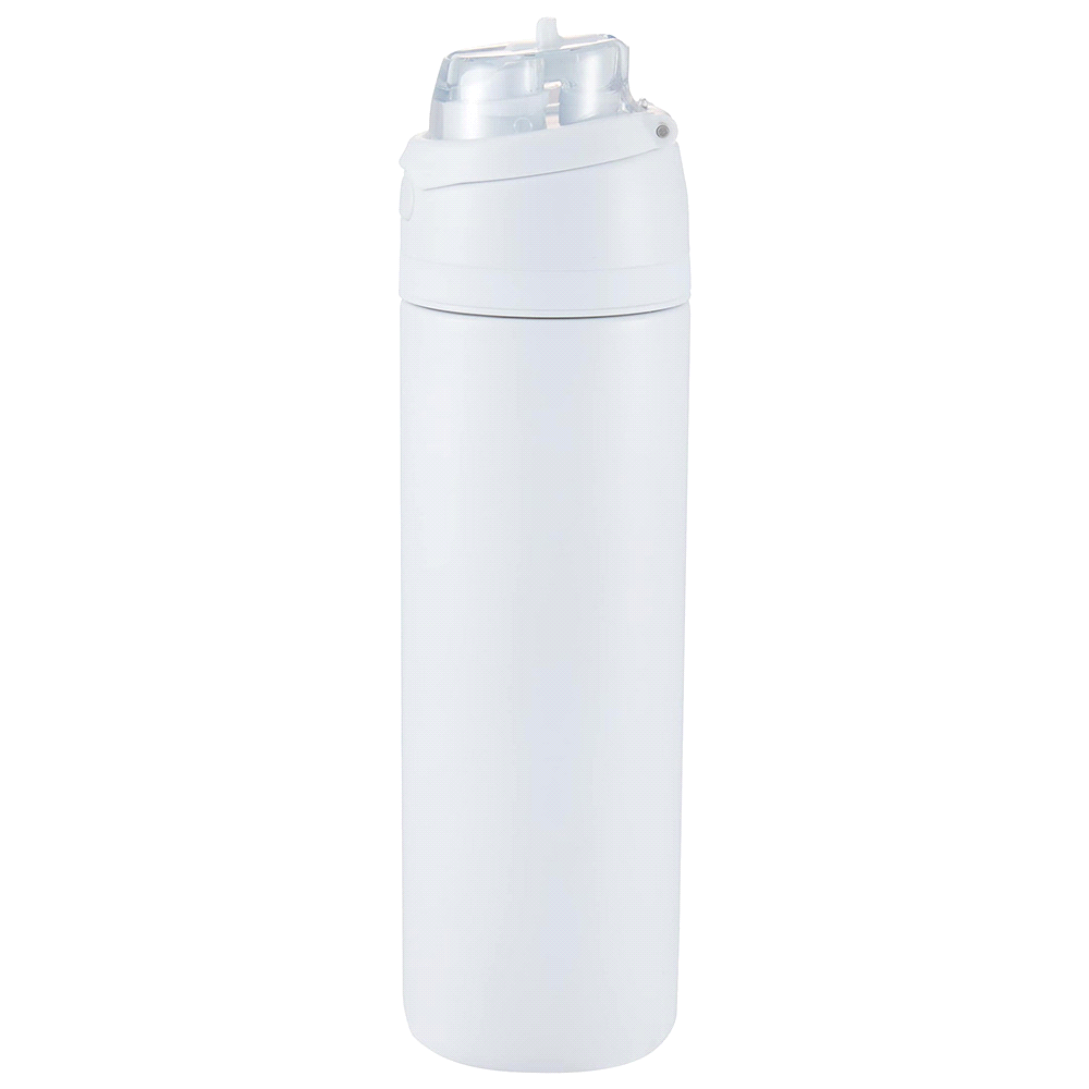 Elvin 900ml Recycled Stainless Flip Straw Bottle