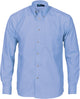 Polyester Cotton Chambray Business Shirt - Long Sleeve