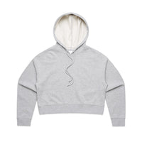 4122 wos crop hood grey marle