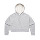 4122 wos crop hood grey marle