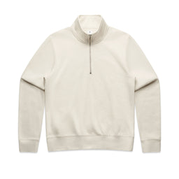 4125 wos half zip crew ecru