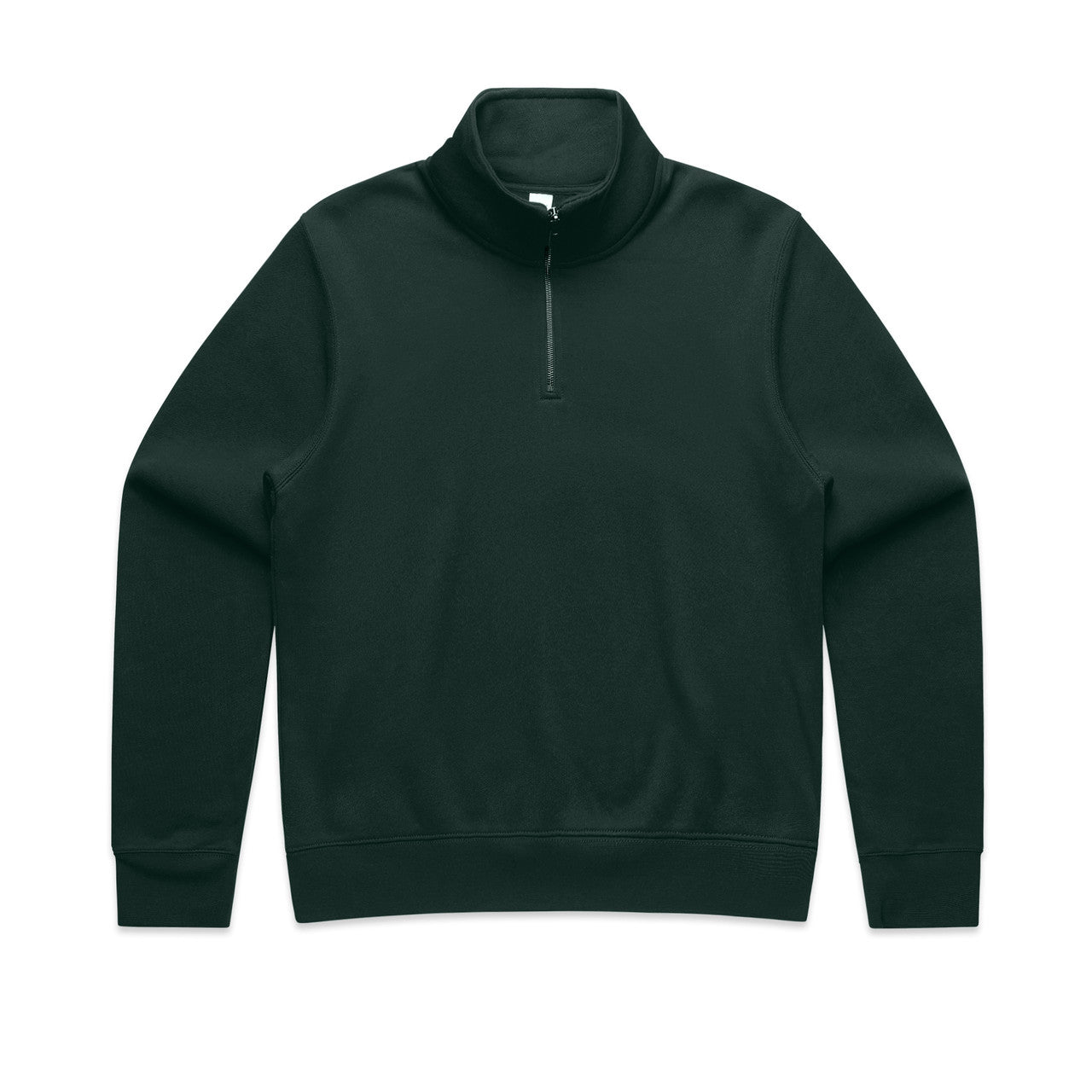 4125 wos half zip crew pine green