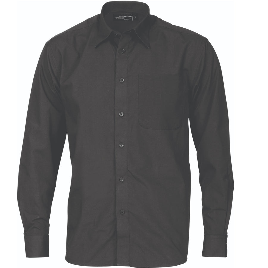 Polyester Cotton Business Shirt - Long Sleeve