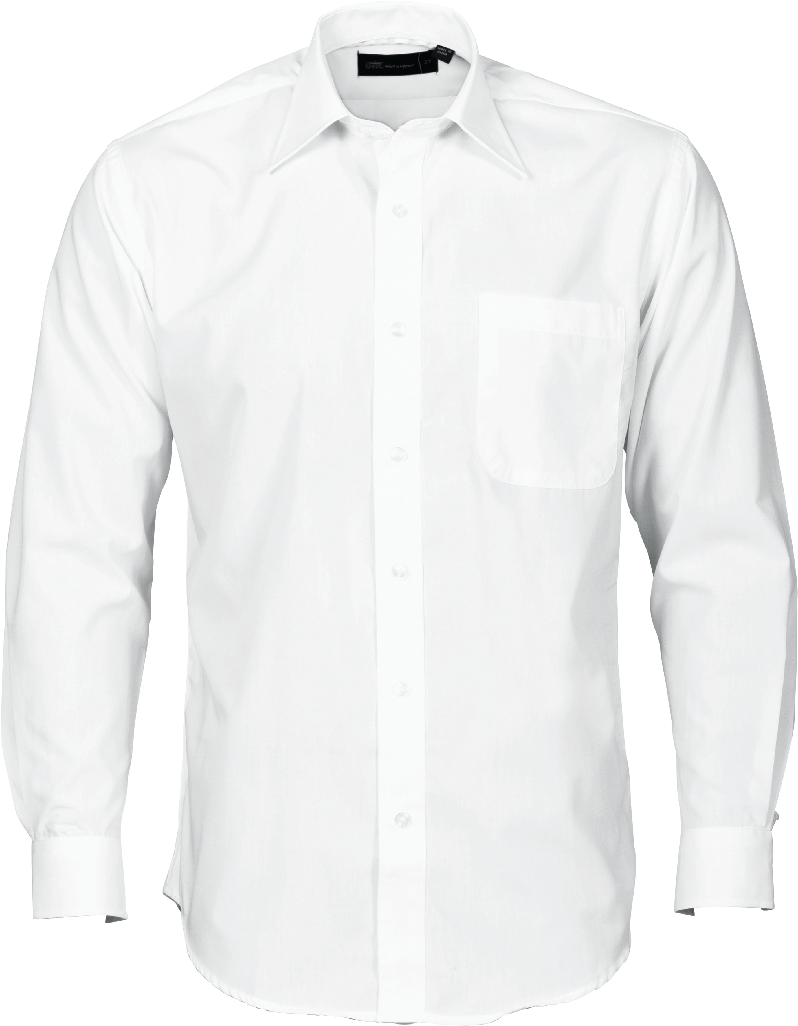 Polyester Cotton Business Shirt - Long Sleeve