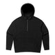 4164 wos relax half zip hood black