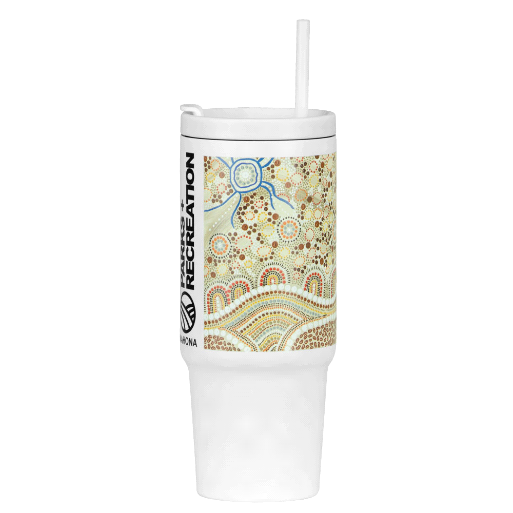 The Tilly Tumbler - Recycled w/ Handle 900ml