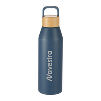 Aspen Recycled Bottle with Bamboo Lid - 1L