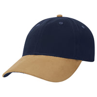 Sueded Peak Cap