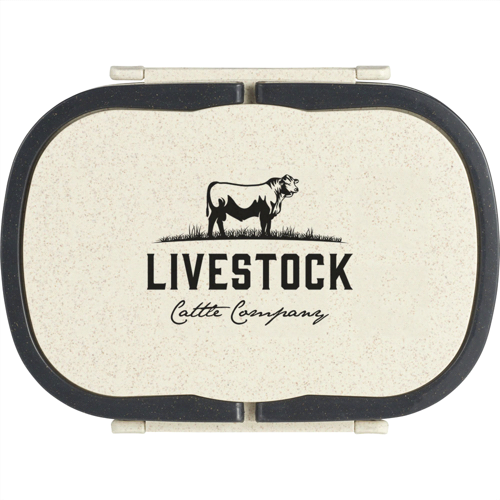 Plastic & Wheat Straw Lunch Box