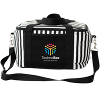 Striped Cotton Canvas Cooler 16L