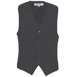 Mens Black Vest Hospitality