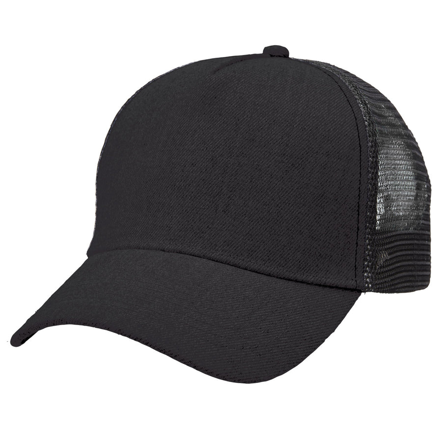 Heathered Mesh Trucker