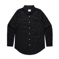 4401 wos oxford shirt black