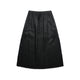 4428 linen skirt black