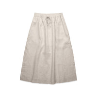 4428 linen skirt natural