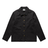 4524 wos canvas chore jacket black