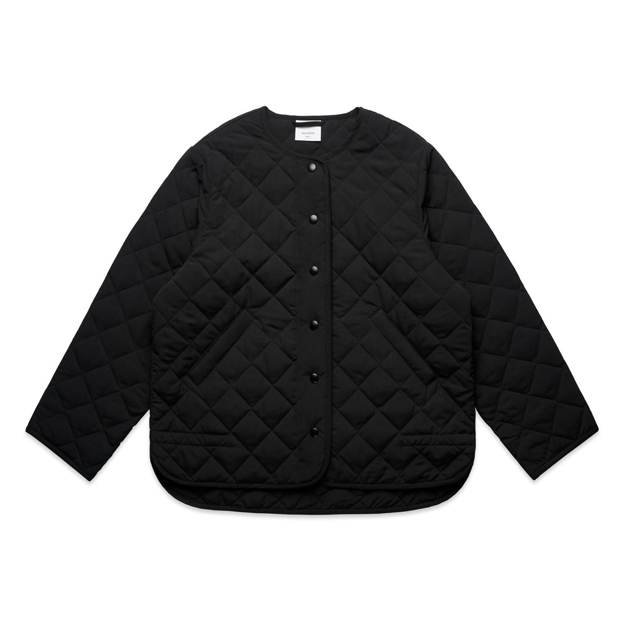 4525 wos quilted jacket black