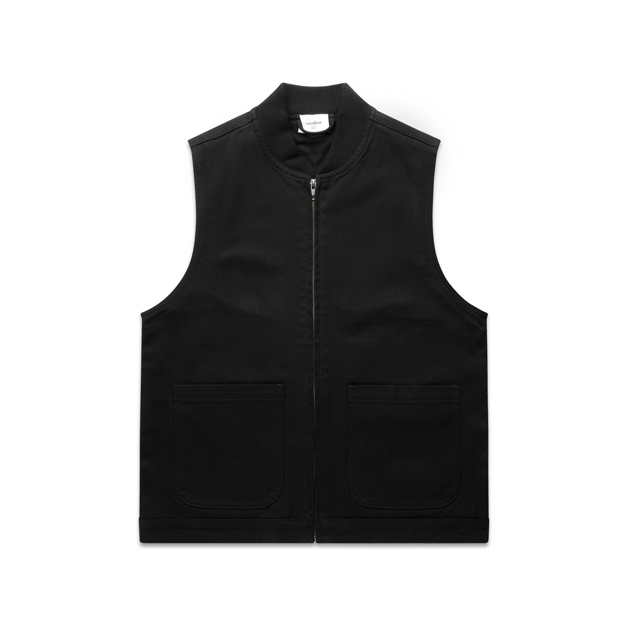 4528 wos canvas heavy vest black