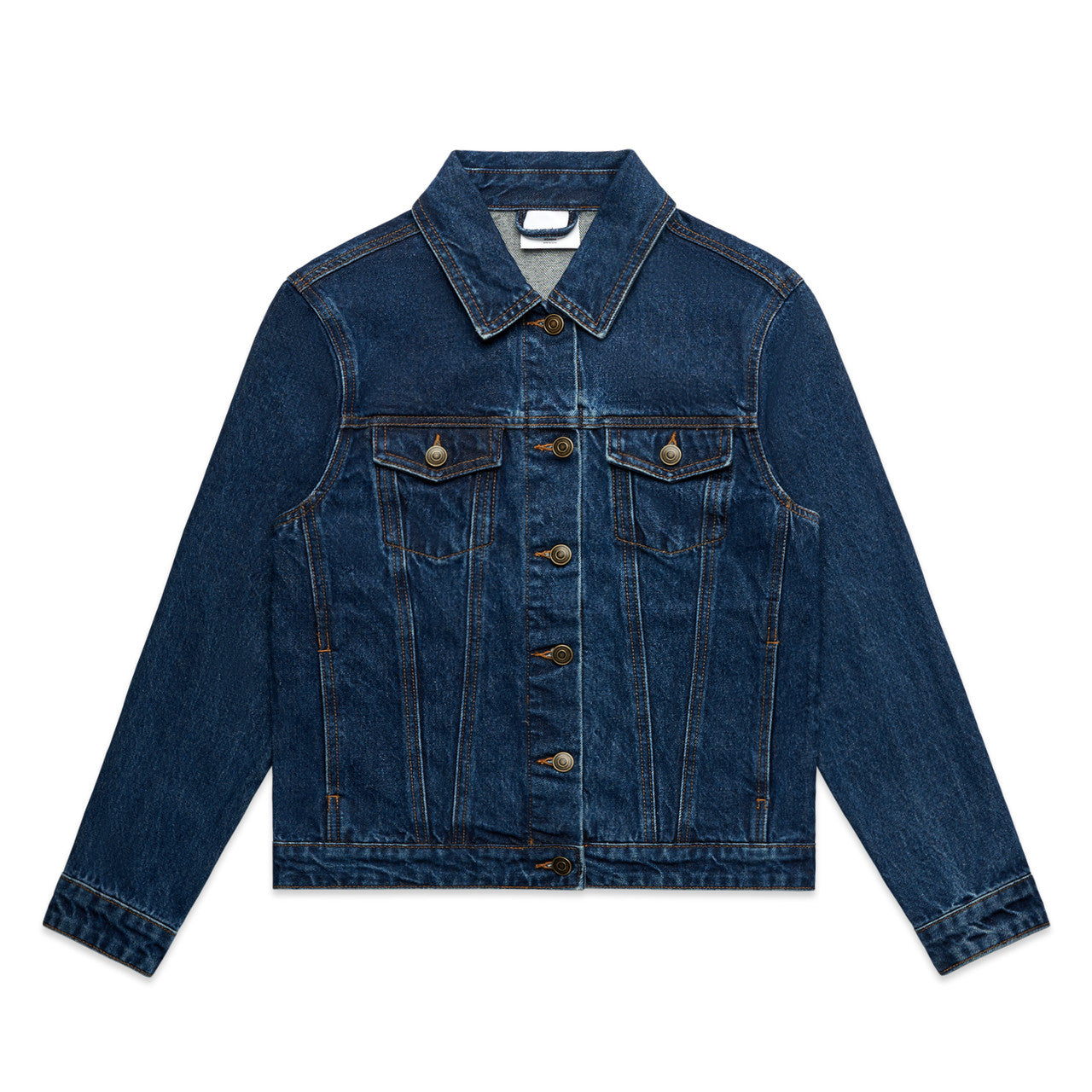 4580 wos denim jacket mid blue