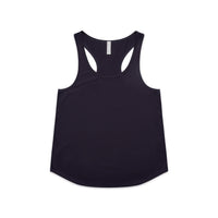 4611 wos active racer back ink blue