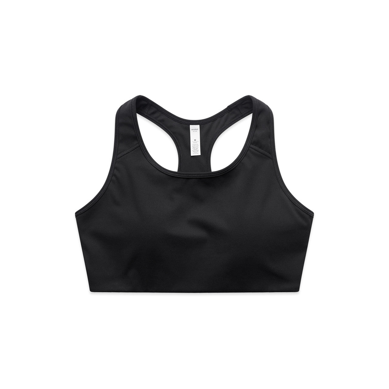 4640 wos active bra top black