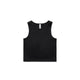 4642 wos active crop tank black