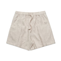 4919 wos linen shorts natural