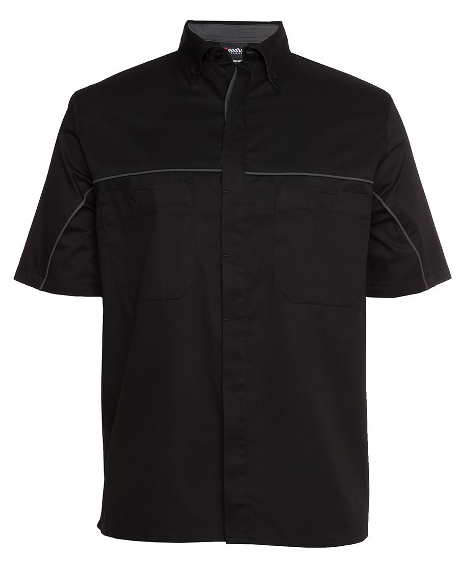 PODIUM INDUSTRY SHIRT BLACK/CHARCOAL - XS
